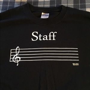 “ staff “ short sleeve